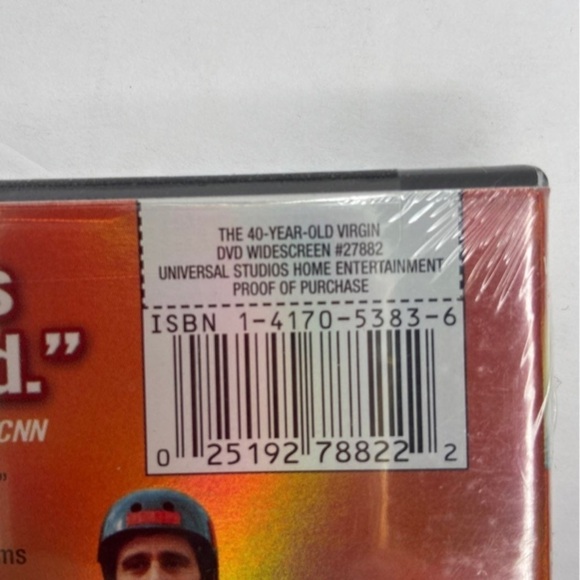 The 40 Year Old Virgin Wide Screen DVD NEW - Picture 3 of 4